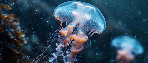  Jellyfish! A fascinating translucent creature dwelling in marine environments, pulsating rhythmically through life.